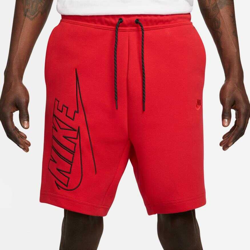 Gamerby42 Accent Red Controller Midweight Fleece Shorts