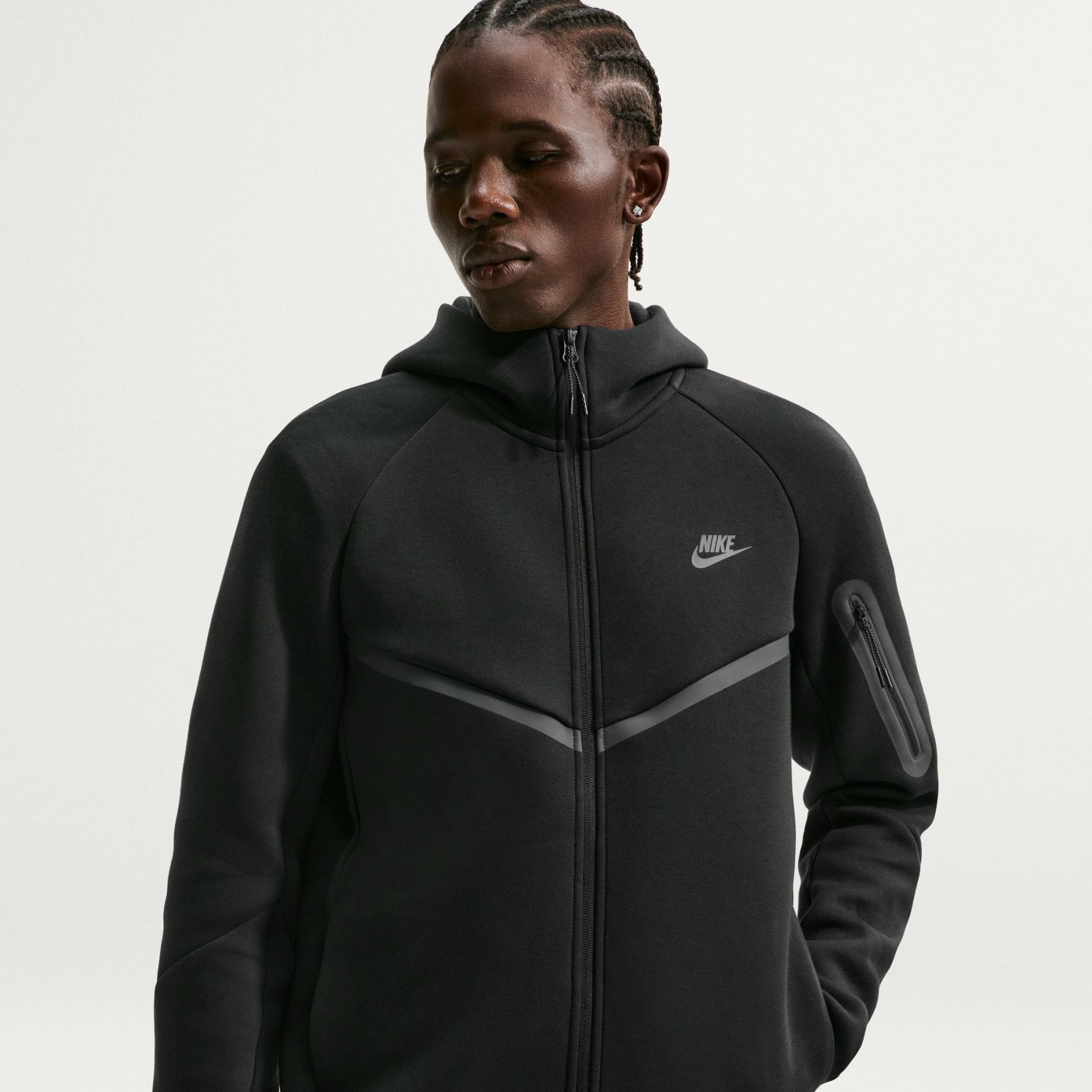 Tech Fleece Windrunner Hoodie Erkek Sweatshirt