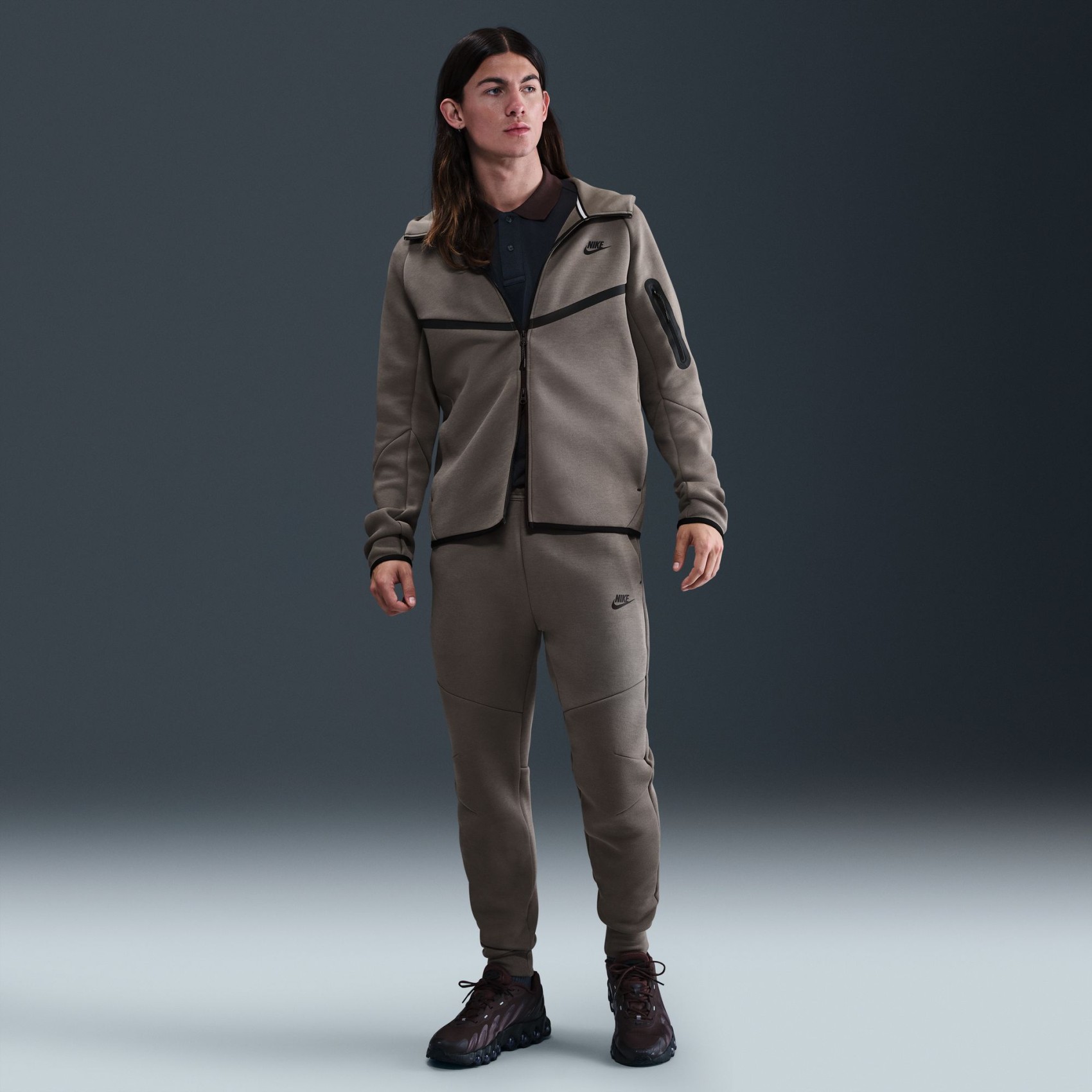 Tech Fleece Windrunner Hoodie Erkek Sweatshirt