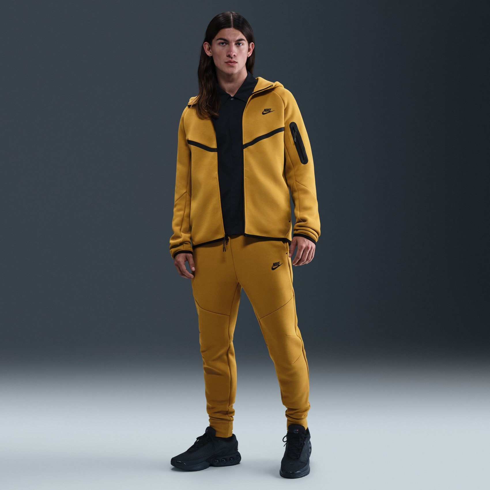 Tech Fleece Windrunner Hoodie Erkek Sweatshirt