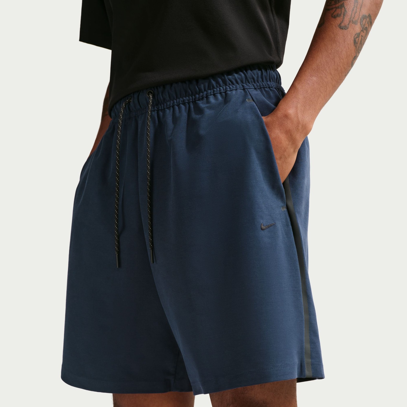 Tech Shori Knit Short Erkek Mavi Şort