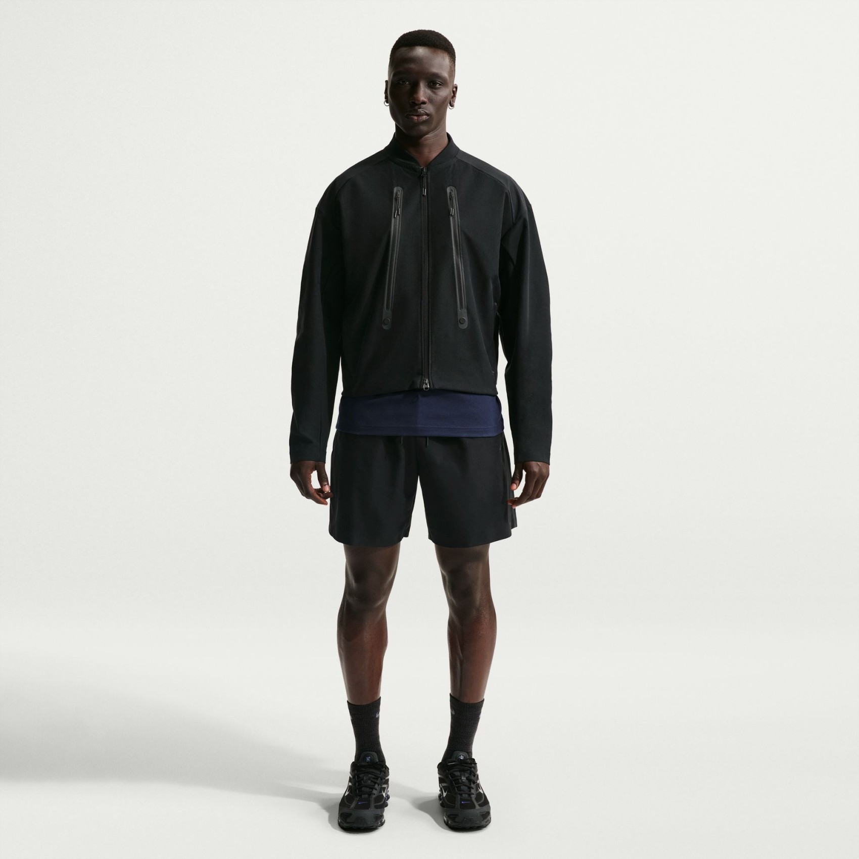 Tech Shori Knit Short Erkek Siyah Şort