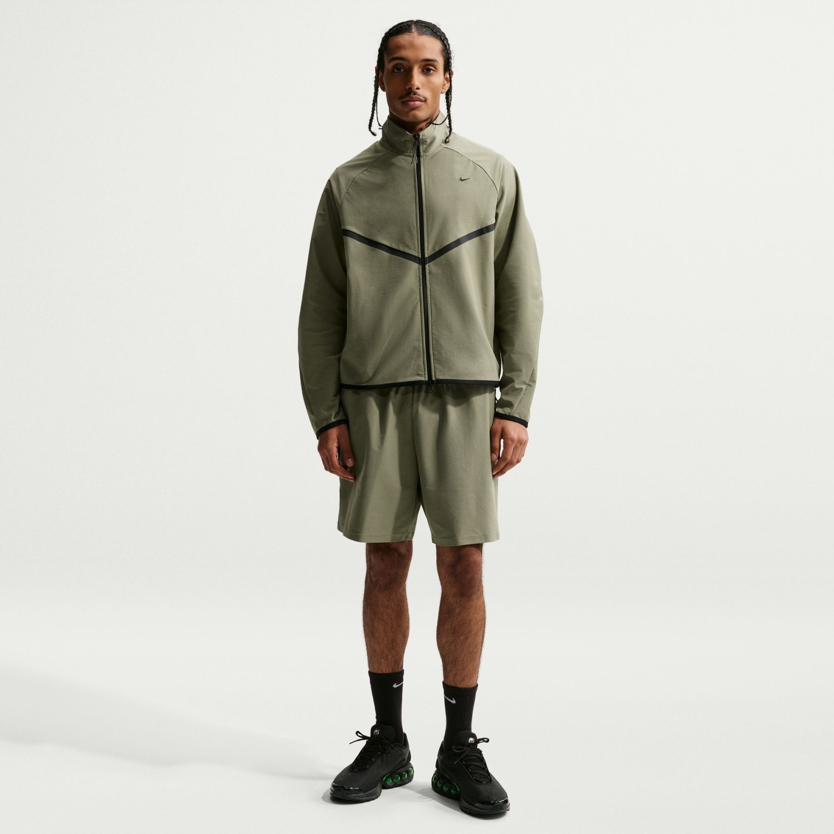 Tech Shori Knit Short Erkek Yeşil Şort