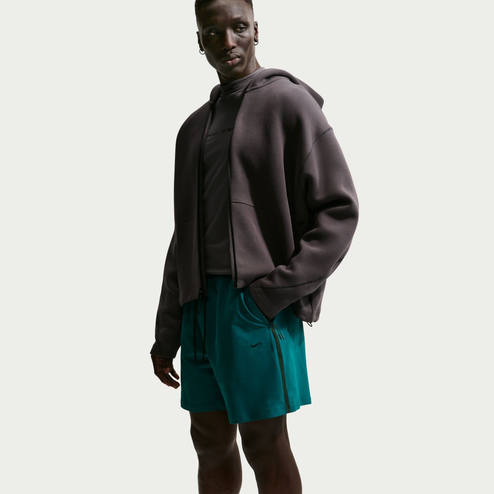 Tech Shori Knit Short Erkek Yeşil Şort