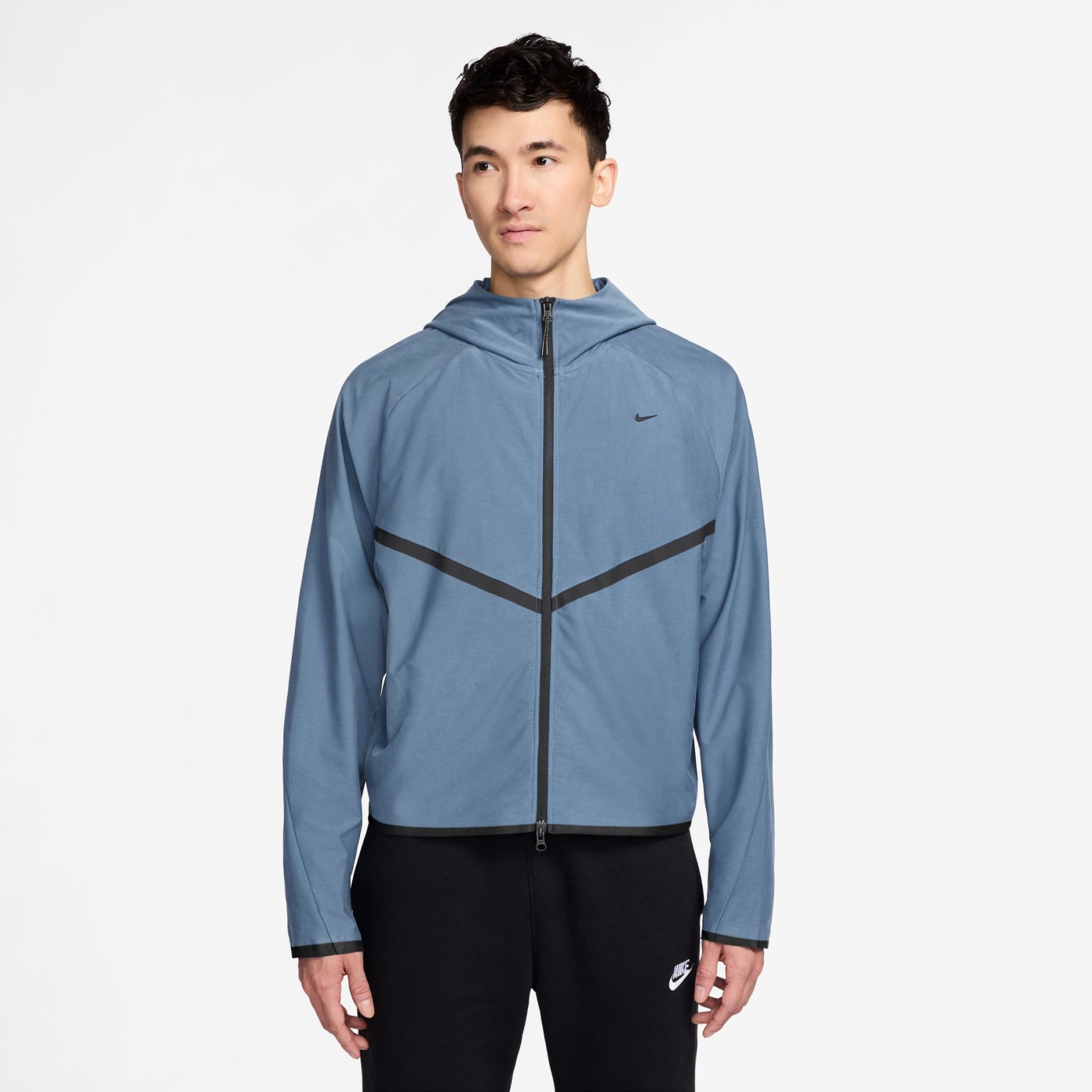 Tech Shori Knit Wr Fz Jacket Erkek Mavi Ceket