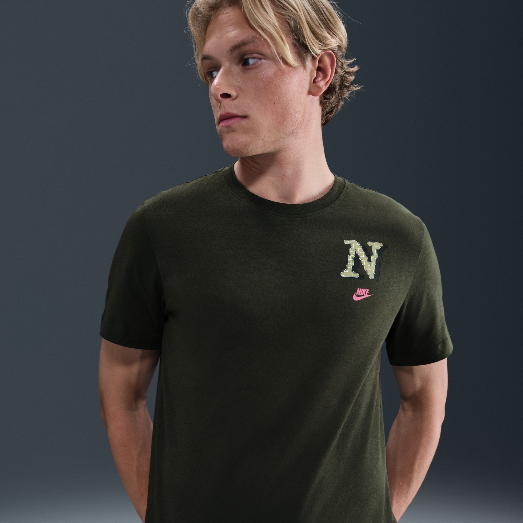 Tee Club Neo Varsity Erkek Yeşil Tişört