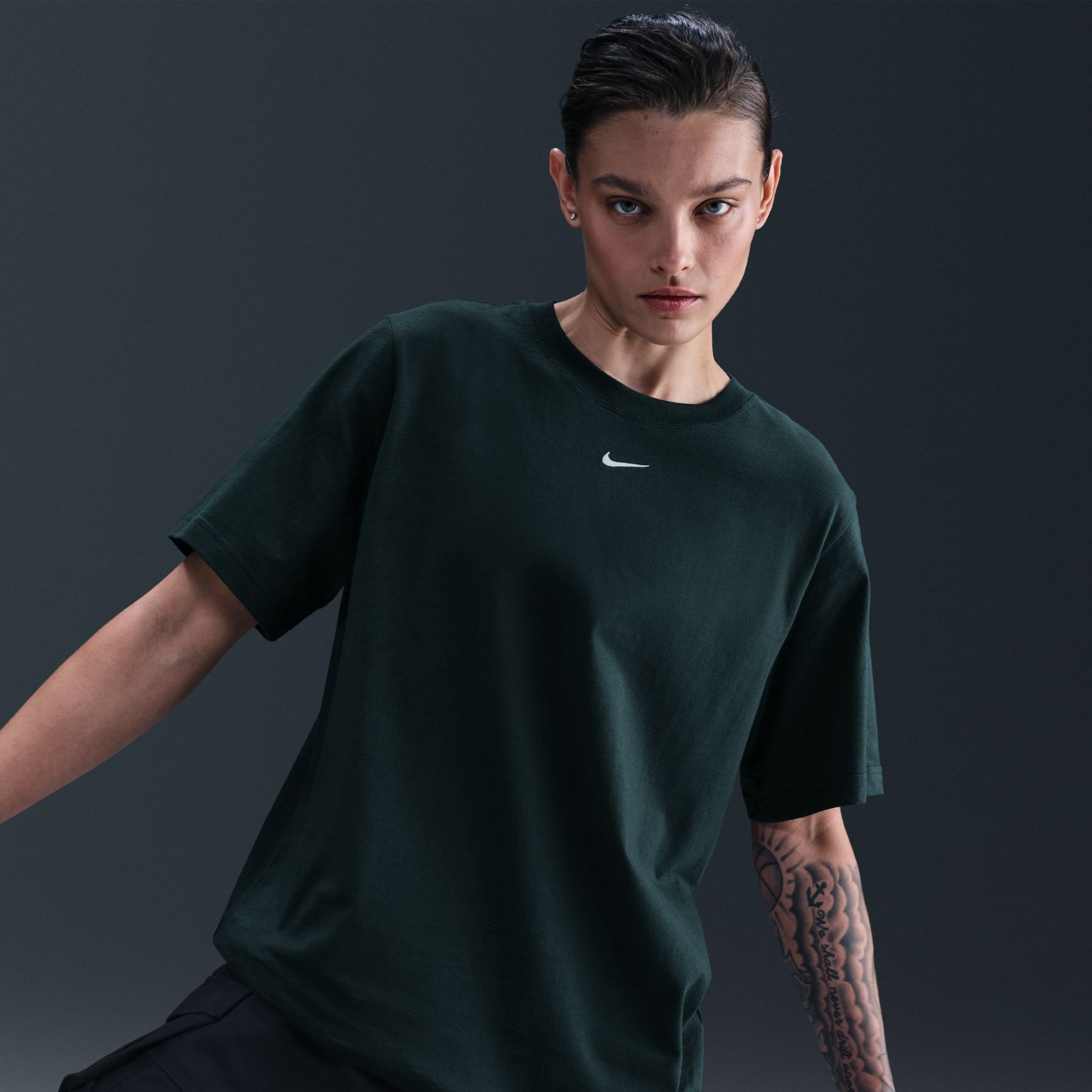 Tee Essential Kadın Yeşil Tişört