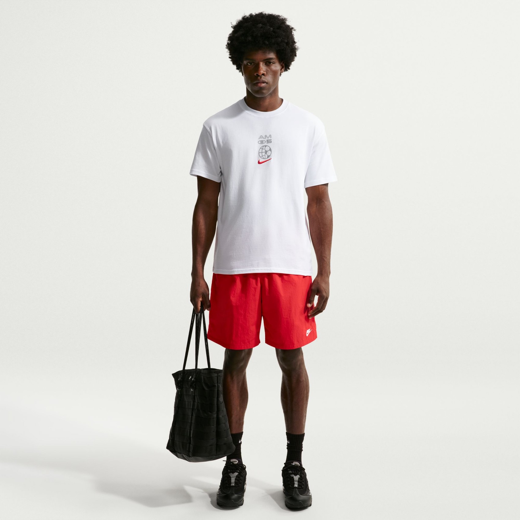 Tee Lse Air Max 95 Reflective Erkek Beyaz Tişört
