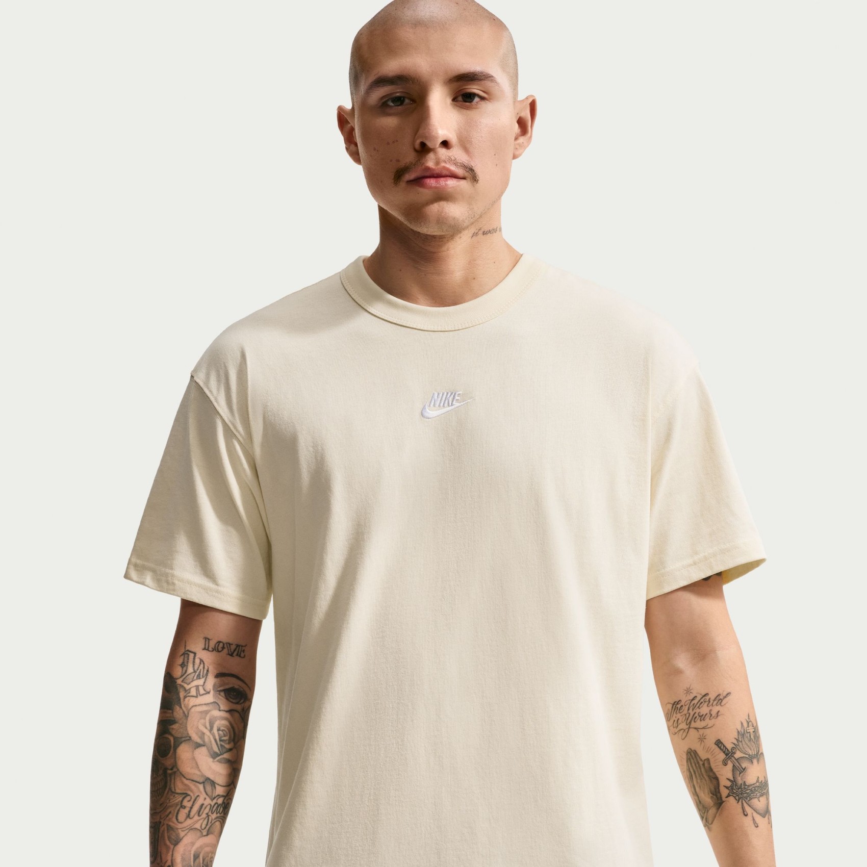 Tee Lse Premium Essential Erkek Bej Tişört