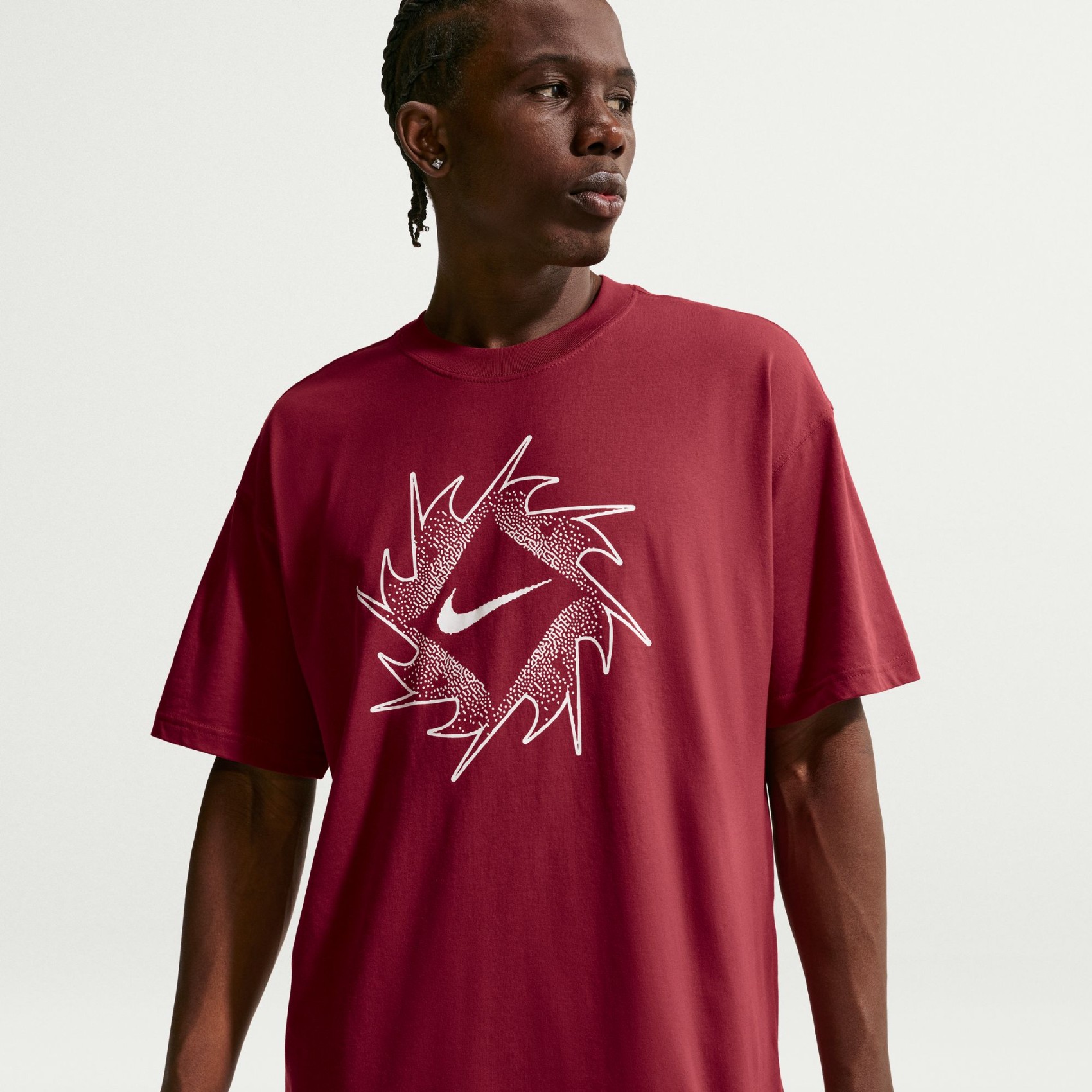 Tee Lse Swoosh Erkek Kırmızı Tişört