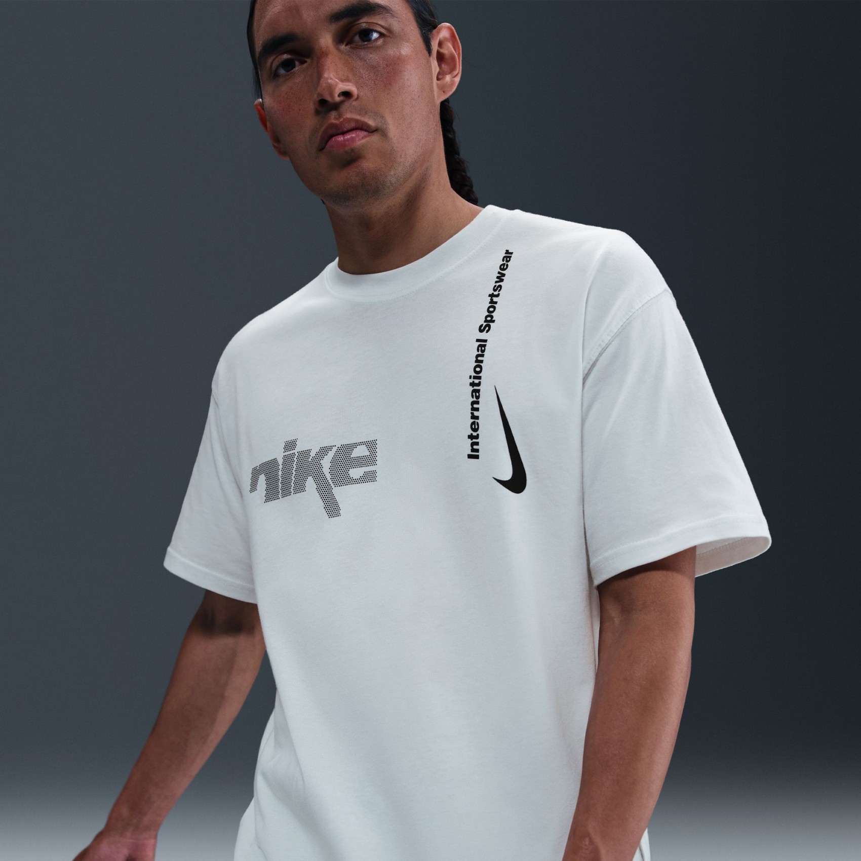 Tee Max90 Swoosh Sport Erkek Beyaz Tişört