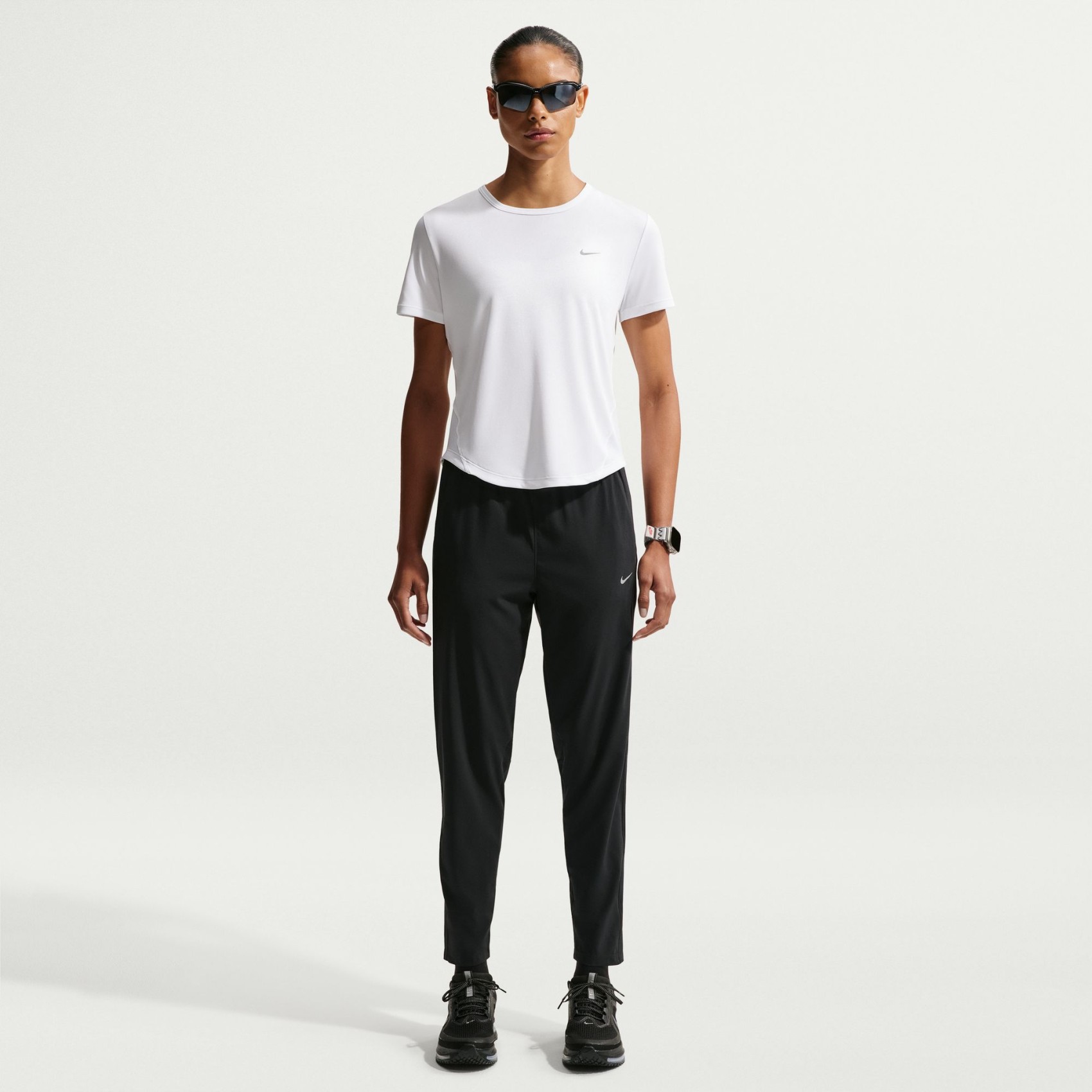 Tempo Dri-FIT SS Top Kadın Beyaz Tişört