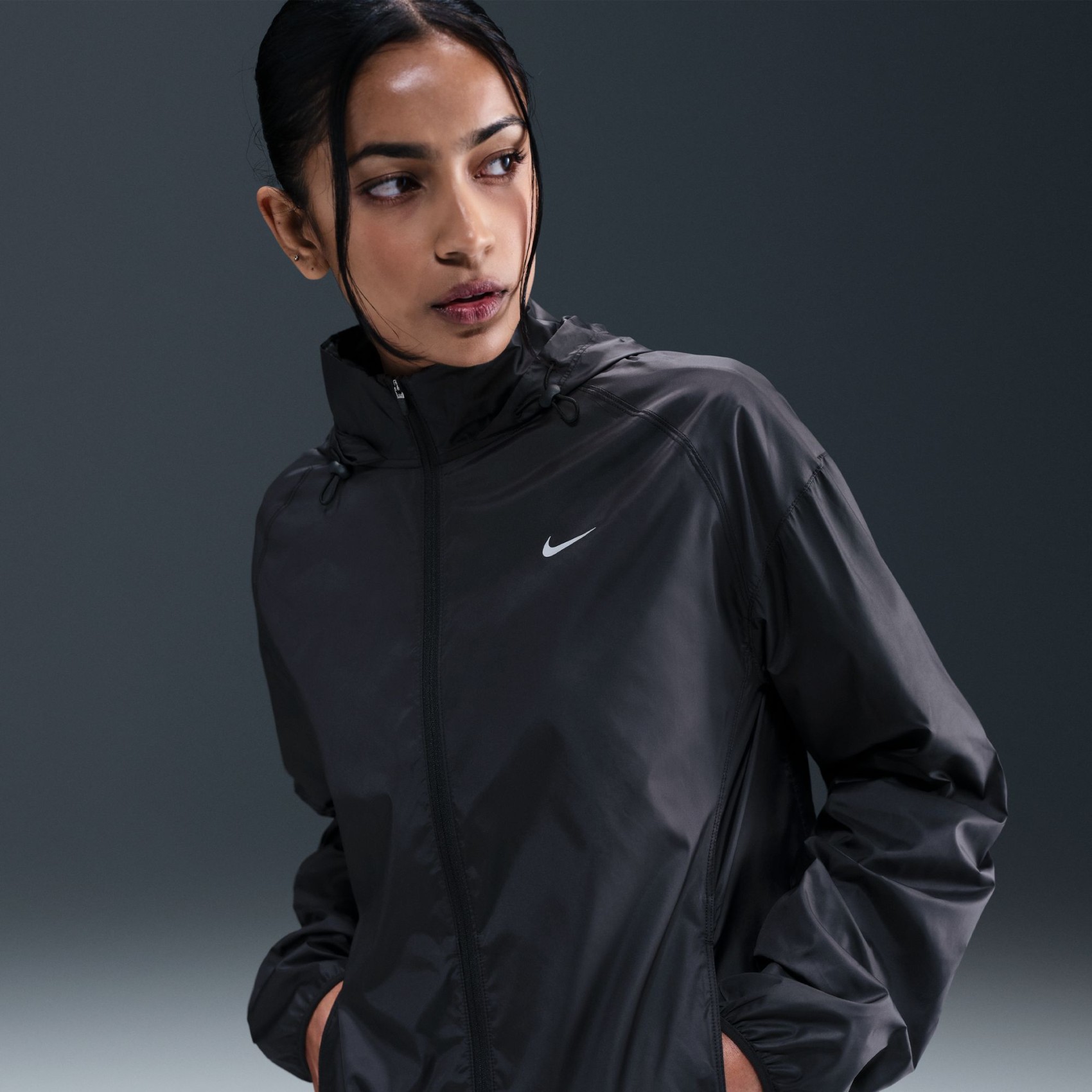 Tempo Repel Jacket Kadın Siyah Ceket