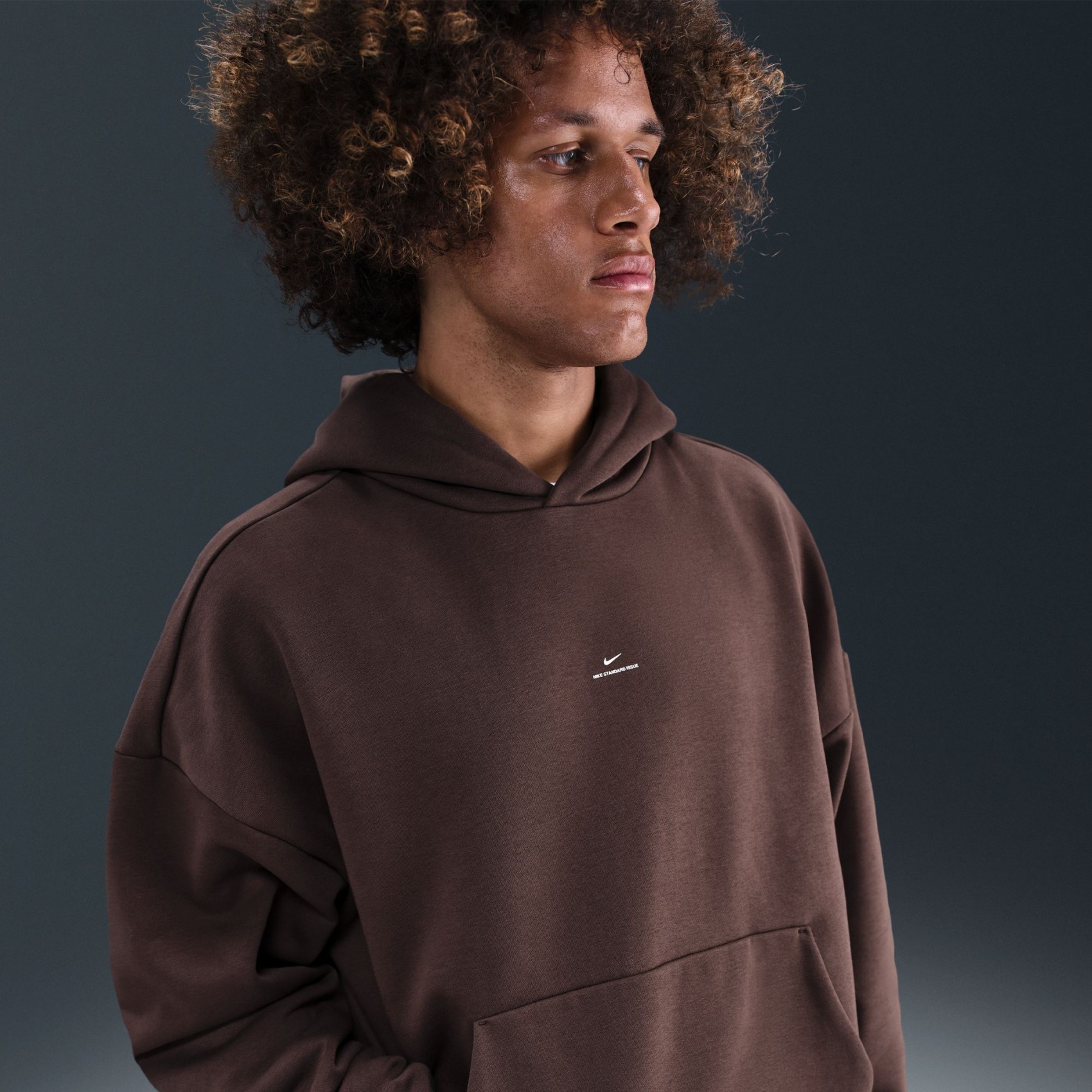 Therma-FIT SI BRSH Po Hoodie Erkek Kahverengi Sweatshirt