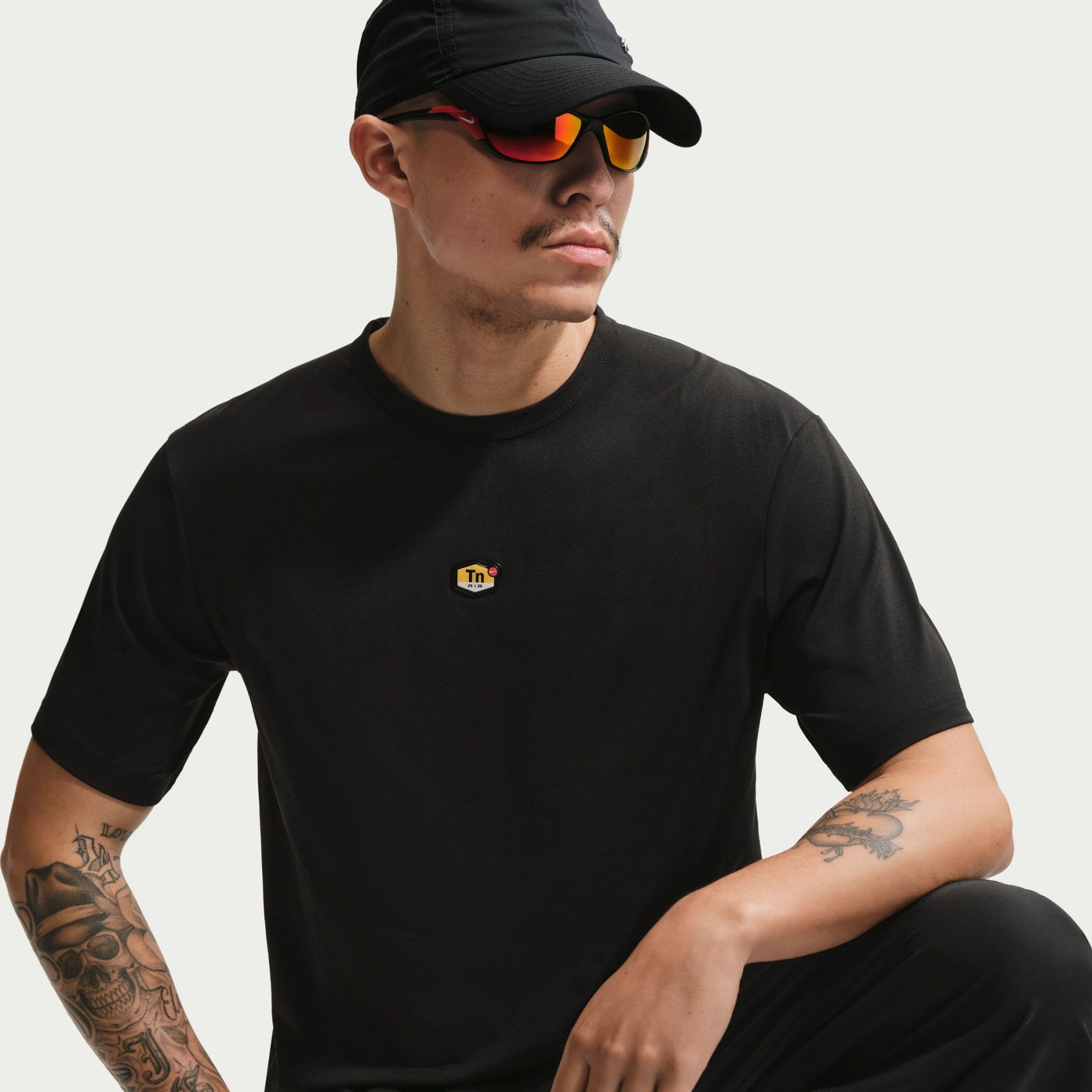 Tn Tee Erkek Siyah Tişört