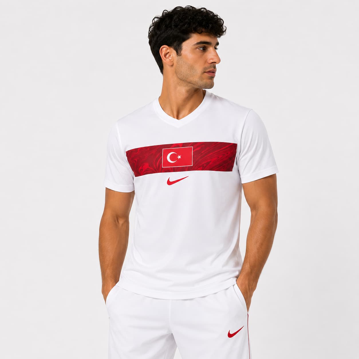 Türkiye Milli Takımı 2026 Deplasman Erkek Beyaz Forma