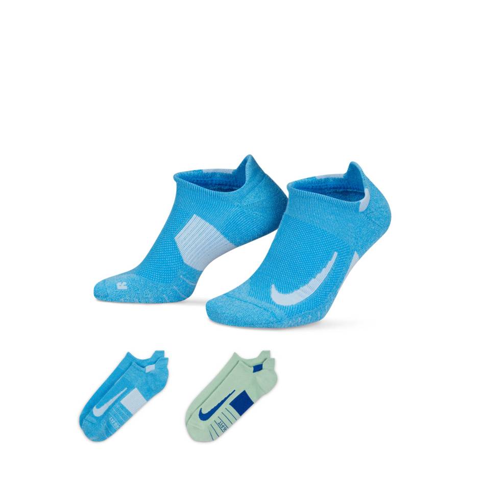 Nike Unisex Multiplier No Show 2Pr 144 Unisex Çorap