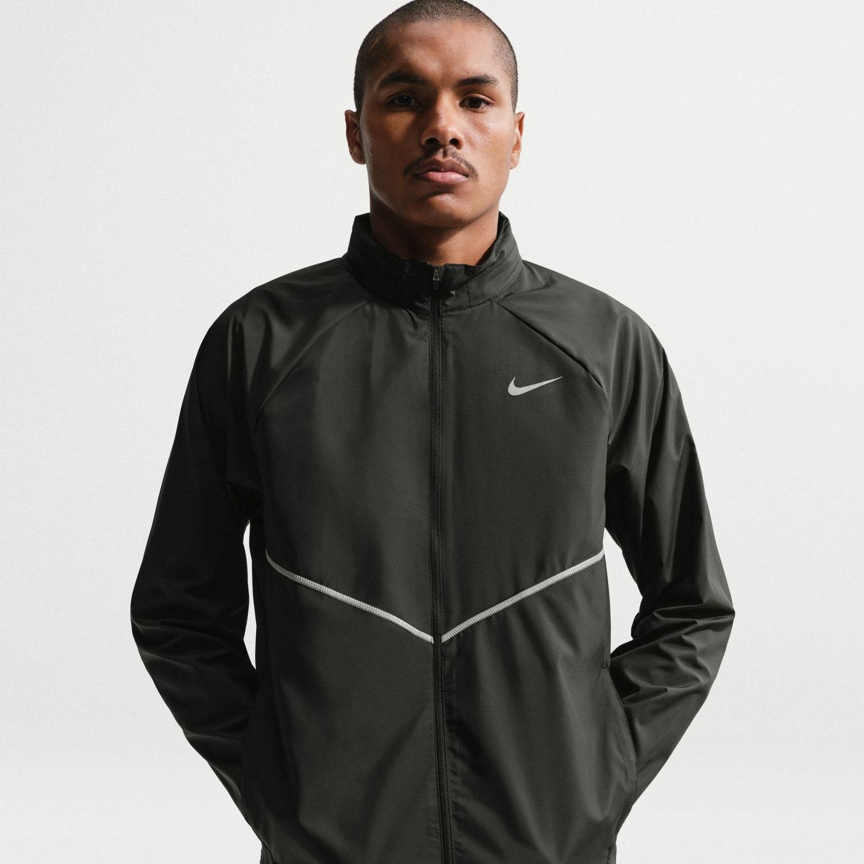 UV Repel Miler Jacket Erkek Siyah Ceket