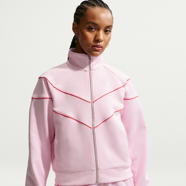 Nike Windrunner Poly Knit Jacket Kadın Pembe Ceket HJ0975-664