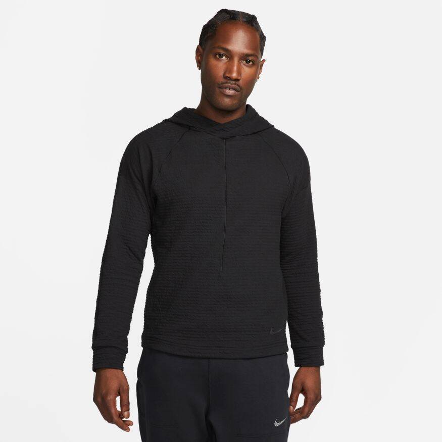 Nike Yoga Dri Fit Texture Pullover Erkek Sweatshirt