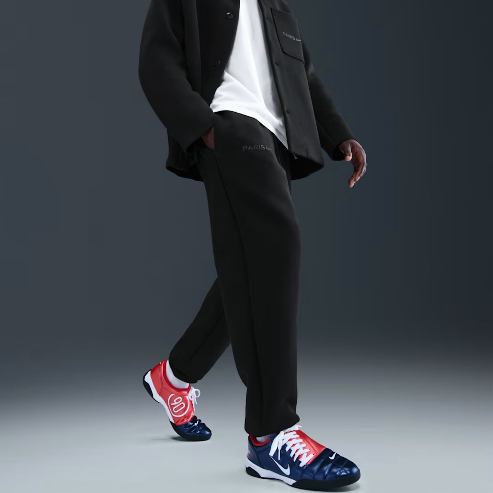PSG Tech Fleece Jogger Pant Erkek Siyah Eşofman Altı