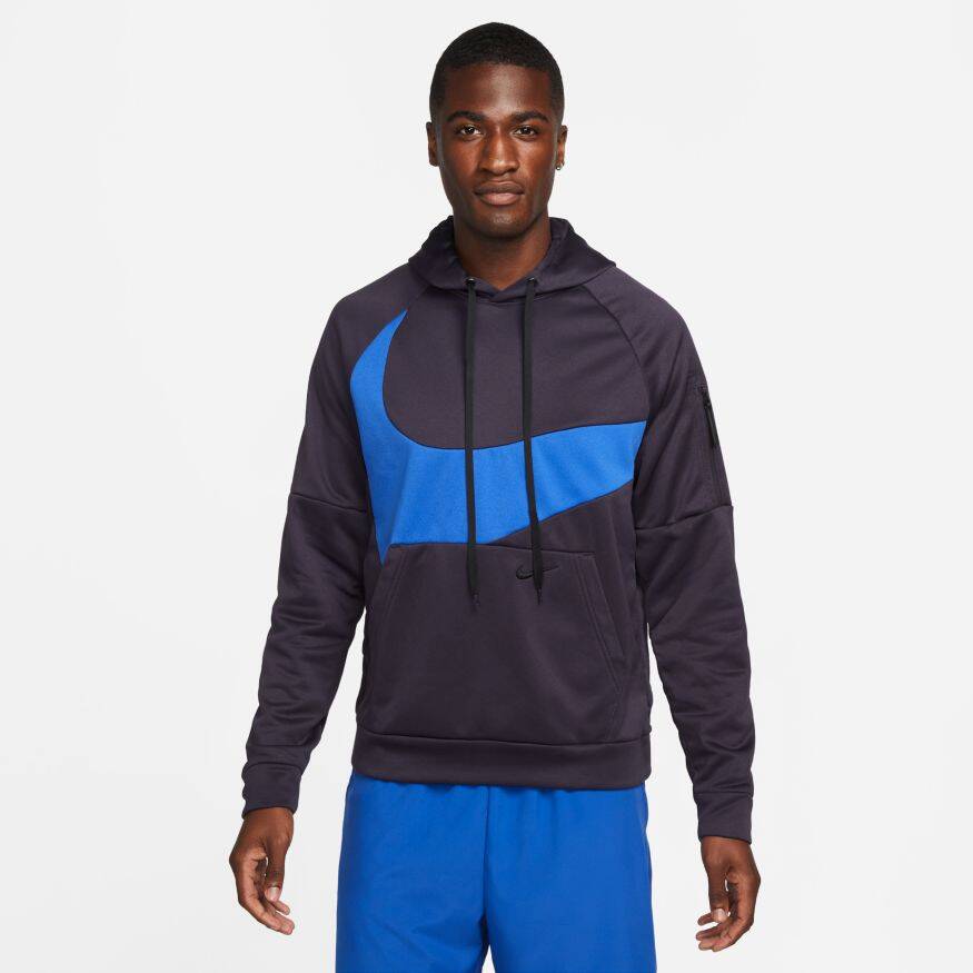 NIKE Therma Fit Hoodie Pullover Swoosh Erkek Sweatshirt