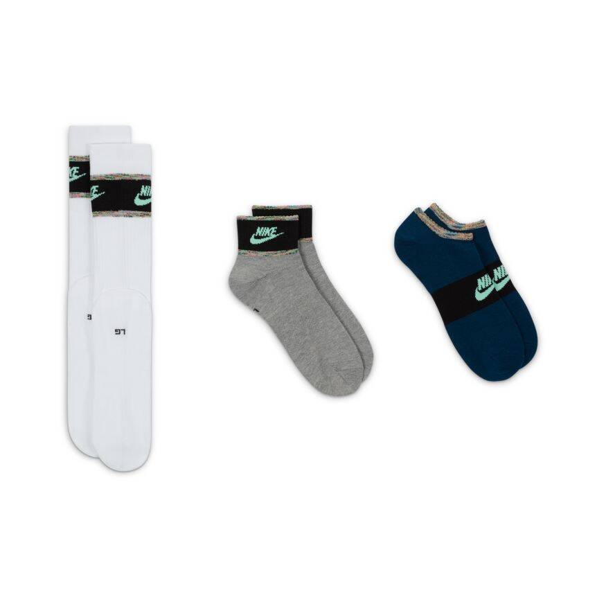 Unisex Everyday Essential 3 Pairs Çorap