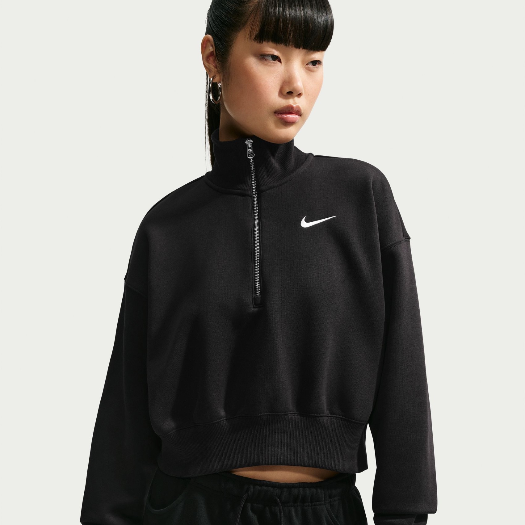 NSW Fleece Crop Kadın Sweatshirt