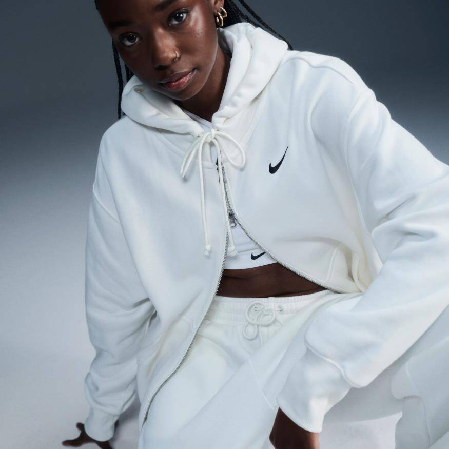 Nike NSW Phoenix Fleece Hoodie Kadın Sweatshirt DQ5758-133